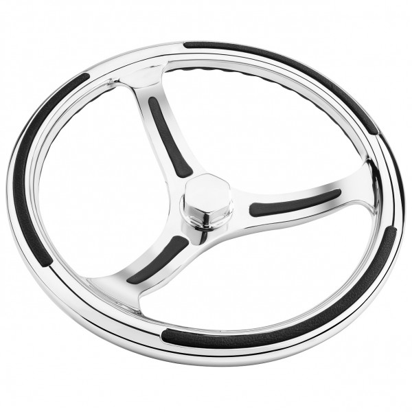 Primus - Polished 316L SS Cast Wheel - Model 740 (Spoke Inserts) - 3/4" Tapered Shaft