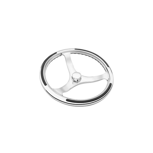 Primus - Polished 316L SS Cast Wheel - Model 742 (Solid Spoke) - 3/4" Tapered Shaft