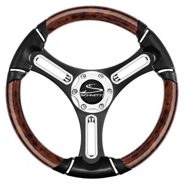 Torcello Wheel 05 Series - All Polyurethane w/ Decorated Inserts, Rim Trim, 3/4" Tapered Shaft - Image 2